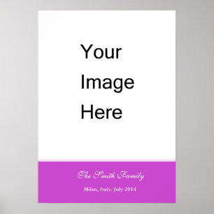 Creëer uw eigen Zazzle-sjabloon aanpassen Poster