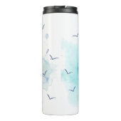 Creëer Uw eigen Zee is Mijn Liefde Thermosbeker (Achterkant)