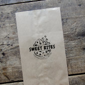 Creëer uw eigen zelfgemaakte koekjes rubberstempel