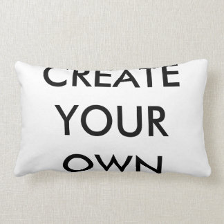 Creëer Uw eigen ziipperloze polyester Lumbar Pillo Kussen