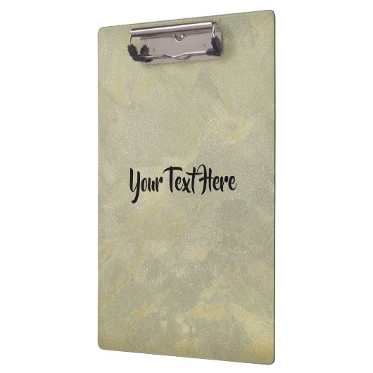 Creëer uw eigen zilver en gouden metalen pleister klembord (Links)
