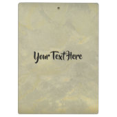 Creëer uw eigen zilver en gouden metalen pleister klembord (Achterkant)