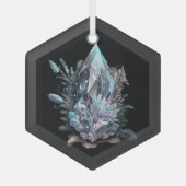 Creëer Uw eigen zilverkristallen Glas Ornament (Voorkant)