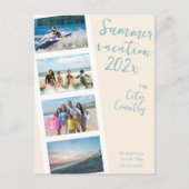 Creëer uw eigen zomervakantie foto Briefkaart (Voorkant)