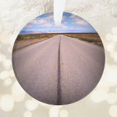 Creëer Uw eigen zomervakantie met twee zijden foto Ornament