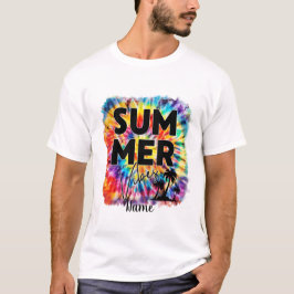 Creëer Uw eigen zomervibes T-shirt