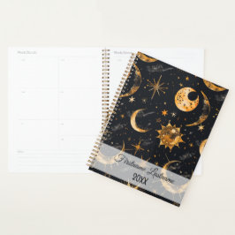 Creëer Uw eigen Zon Maan Sterren Celestial Planner