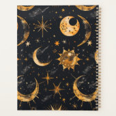 Creëer Uw eigen Zon Maan Sterren Celestial Planner (Achterkant)