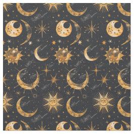 Creëer Uw eigen Zon Maan Sterren Celestial Stof