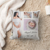 Creëer Uw eigen Zwangerschap en Baby Foto Keepsake Kussen (Deken)