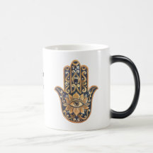 Creëer Uw Eigen Zwart & Gouden Waterverf Hamsa