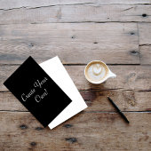 Creëer Uw eigen zwart Kaart