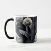 Creëer Uw eigen Zwart & Wit Bloemen Magische Mok (Links)