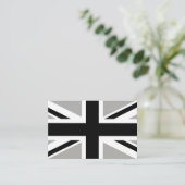 Creëer Uw eigen zwart-witaansluiting Visitekaartje (Staand voorkant)