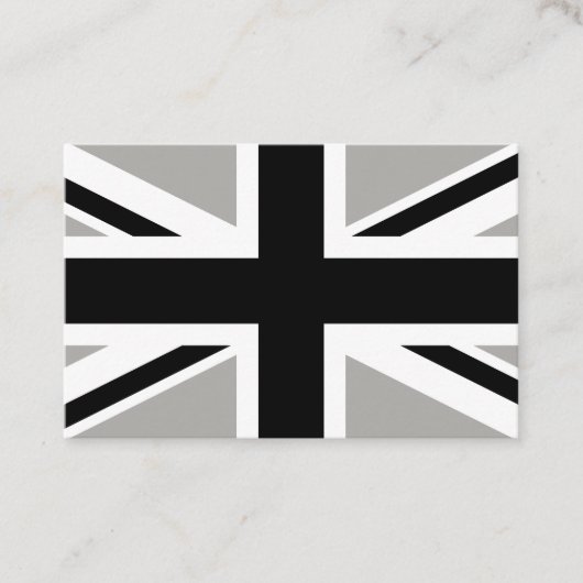 Creëer Uw eigen zwart-witaansluiting Visitekaartje (Voorkant)