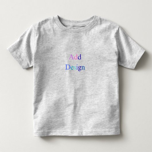 Creëer uw eigen zwarte aangepaste ontwerp kinder shirts (Voorkant)