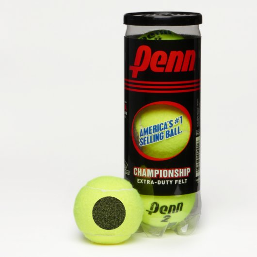Creëer uw eigen zwarte aangepaste ontwerp tennisballen (Doos)