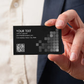 Creëer Uw Elegant Professional QR Code Busin Visitekaartje