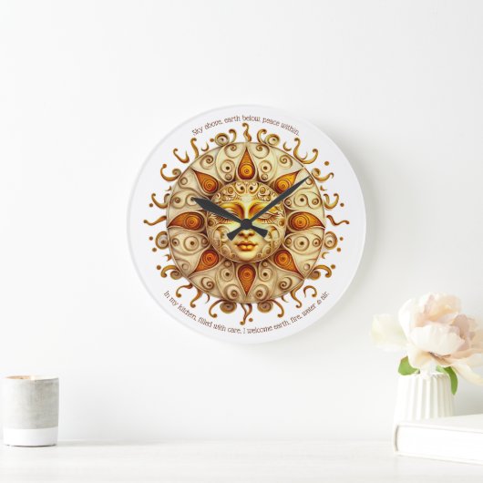 Creëer Uw Elegante Steampunk Zon Grote Klok (Huis)