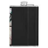 Creëer Uw Ewn 4 Foto Collage - Script Name Heupfles (Achterkant)