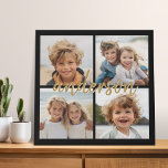 Creëer Uw Ewn 4 Foto Collage - Script Name Imitatie Canvas Print<br><div class="desc">Gebruik maximaal vier vierkante of zelfgemaakte telefoonfoto's om een uniek en persoonlijk cadeau te creëer. Of je kunt de hipster puppy houden en een trendy keepslag maken. Als u de afbeeldingen moet aanpassen,  klik op het aanpassingshulpmiddel om veranderingen aan te brengen.</div>
