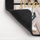 Creëer Uw Ewn 4 Foto Collage - Script Name Muismat (Hoek)