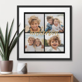 Creëer Uw Ewn 4 Foto Collage - Script Name Poster