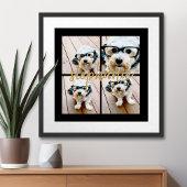 Creëer Uw Ewn 4 Foto Collage - Script Name Poster