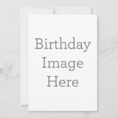 Enkele uitnodiging, Maat: 12,7 x 17,8 cm, Papier: Signature Mat, Enveloppen: Wit (Voorkant)