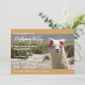 Creëer Uw Ewn Birthday Party Uitnodiging (Staand voorkant)