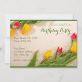 Creëer Uw Ewn Birthday Party Uitnodiging (Voorkant)