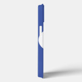 creëer uw foto telefoon geval blauw fotocollage Case-Mate iPhone case (Achterkant / Rechts)