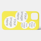 creëer uw foto telefoonhoesje geel Case-Mate iPhone case (Achterkant (horizontaal))