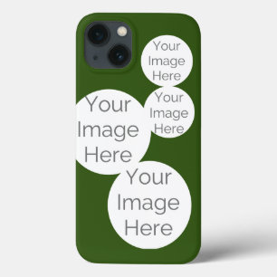 creëer uw foto telefoonhoesje olijfgroen Case-Mate iPhone case