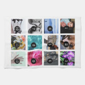 Creëer Uw fotostijl 12 afbeeldingen Theedoek (Horizontaal)