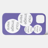 creëer uw fototelefoonhoesje paarse Case-Mate iPhone case (Achterkant (horizontaal))