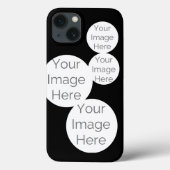 creëer uw fototelefoonhoesje zwart Case-Mate iPhone case (Achterkant)