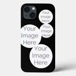 creëer uw fototelefoonhoesje zwart Case-Mate iPhone case