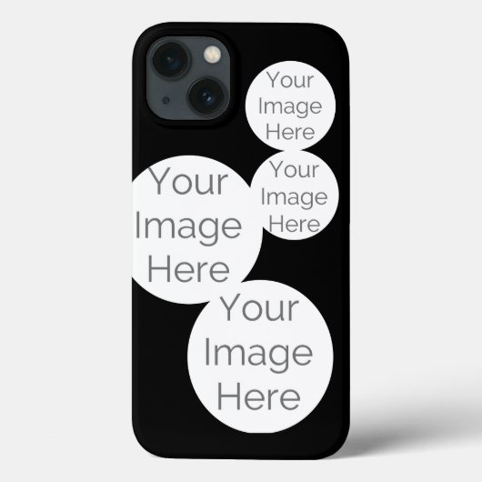 creëer uw fototelefoonhoesje zwart Case-Mate iPhone case (Achterkant)