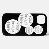 creëer uw fototelefoonhoesje zwart Case-Mate iPhone case (Achterkant (horizontaal))