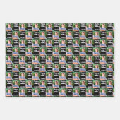 Creëer Uw geboortedag Inpakpapier Vel (Voorkant 3)