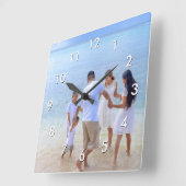 Creëer Uw herinneringen aan de aangepaste reeks Fo Vierkante Klok (Hoek)