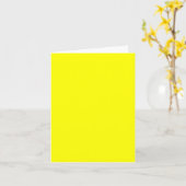 Creëer Uw Kaart (Gele Bloem)