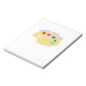 Creëer Uw leven Notitieblok (Linkerzijde)