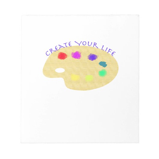 Creëer Uw leven Notitieblok (Voorkant)