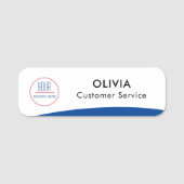 Creëer Uw Logo Markering Naamplaatje (Voorkant)