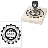 Creëer Uw Logo voor zakelijk gebruik Rubberstempel (Gestempeld)