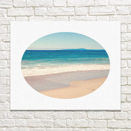 Creëer Uw ovaal landschapsfoto Canvas Afdruk