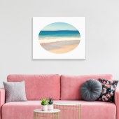 Creëer Uw ovaal landschapsfoto Canvas Afdruk (Insitu (Woonkamer))