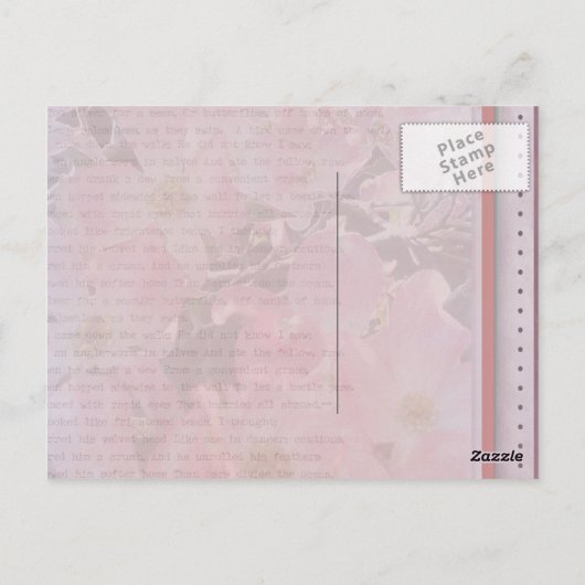 Creëer uw persoonlijke 70e verjaardag briefkaart (Achterkant)